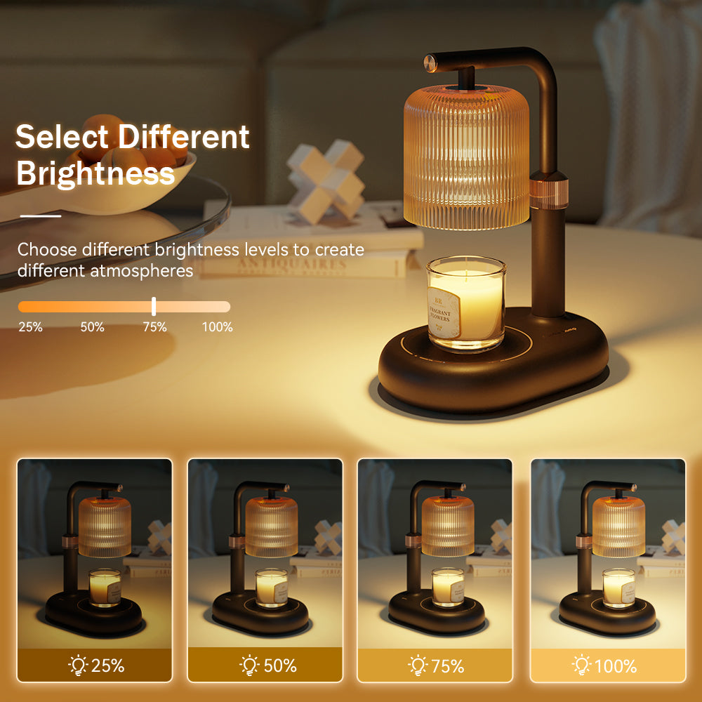 Elevate Your Space, Safely: Adjustable Candle Warmer Lamp