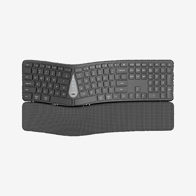 Anrexis Premium Split Ergonomic Wireless Keyboard