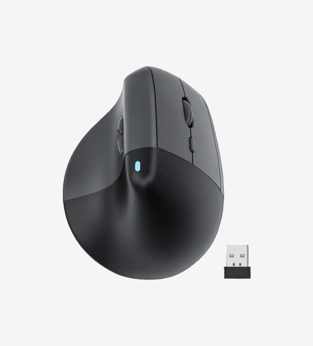 Anrexis Ergonomic Vertical Mouse – Natural Grip Silent Wireless Mouse
