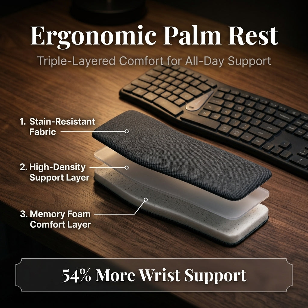 wrist supoort keyboard